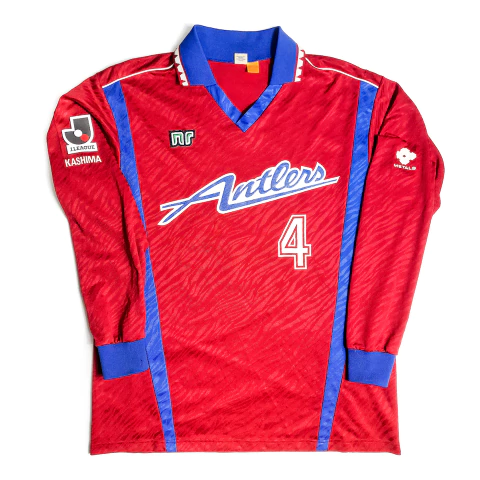 camisa de futebol-kashima antlers-1992-1994-home-ennerre-fanatico