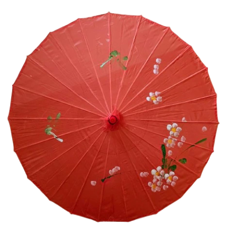 Sombrinha Japonesa Vermelha - comprar online