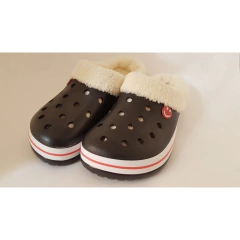 Babuche Adulto Yvate Inverno Preto Lã Removível - comprar online