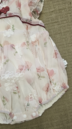 Vestido Body oriental Balonê Infantil - Kimonos Liberdade