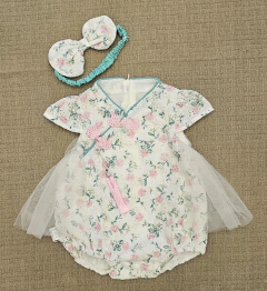 Vestido Body oriental Balonê Infantil com Tule - comprar online