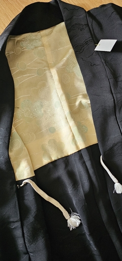 Kimono curto Japonês Preto - loja online