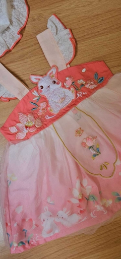 Imagem do Vestido Infantil Jardim Encantado do Coelhinho
