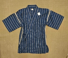 Kimono Japonês Jimbei SIJIRAORI Infanto- Juvenil - Azul - comprar online