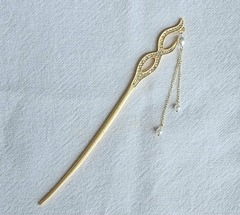 Palito Hashi em metal com brilhantes - modelo 6 - comprar online