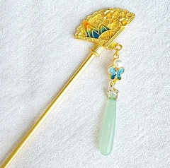 Palito Hashi em metal com brilhantes - modelo 7 na internet