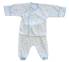 Conjunto Algodão para Bebê estilo kimono japonês - Kimonos Liberdade