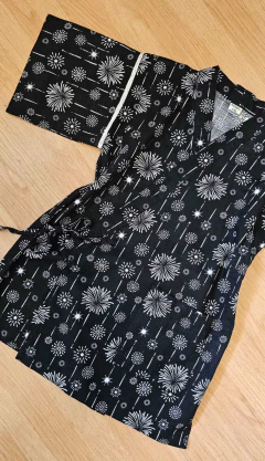 Kimono infantil em algodão Japonês Céu de Hanabi na internet