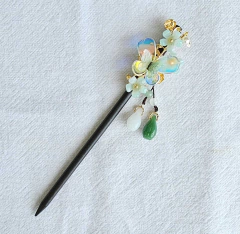 hashi madeira com brilhantes - modelo 11 - comprar online