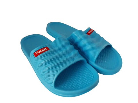 Chinelo Adulto Slide Azul Claro