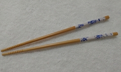 Hashi Para Cabelo Em Madeira - Kit 1 Par Modelo 5