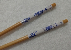 Hashi Para Cabelo Em Madeira - Kit 1 Par Modelo 5 - comprar online