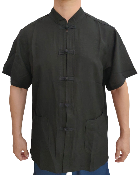 Blusa Masculina De Algodão - Preta