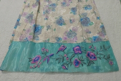 Vestido Oriental Flores e Borboletas - Kimonos Liberdade