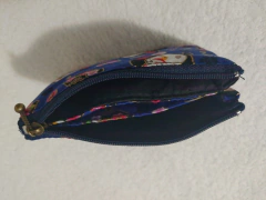 Bolsinha Porta Níquel Gatinho da Sorte - Azul - comprar online