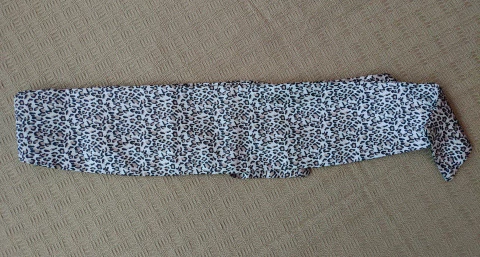 Faixa De Cetim Larga Para Cintura - Oncinha