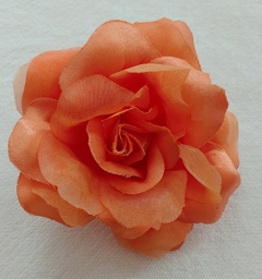 Flor Para Cabelo Enfeite - Laranja *