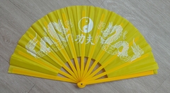 Leque Oriental Amarelo Dragão Dança Kung Fu * - comprar online