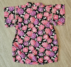 Macacão estilo Kimono para bebê em algodão Japonês - comprar online