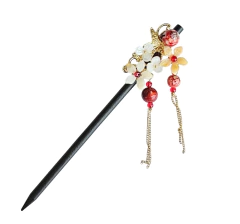 hashi madeira com brilhantes - modelo 10 - Kimonos Liberdade