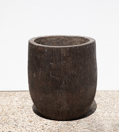 MACETERO PALMERA TALLADA - comprar online