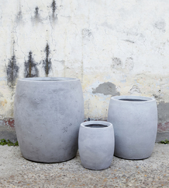 MACETA NAIN GRIS - comprar online