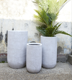 MACETA OLENA BLANCA - comprar online