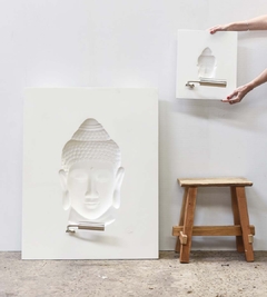 CUADRO DE BUDA BLANCO