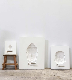 CUADRO DE BUDA BLANCO - comprar online
