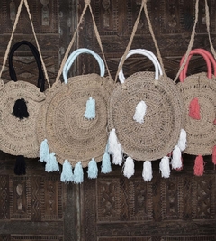 BOLSO ULA POMPON BLANCO - comprar online