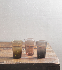 VASO OLIVIA CAOBA X 6UN - comprar online