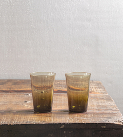 VASO OLIVIA VERDE X 6UN