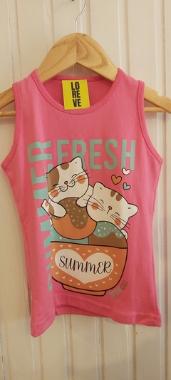 Musculosa nena #Gatito - comprar online
