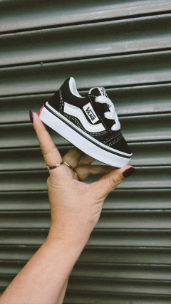 ZAPATILLAS TIPO VANS #Negra - comprar online