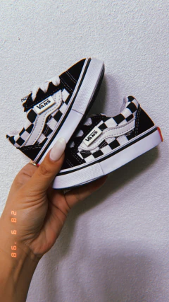 Zapatillas TIPO VANS #CuadrilleBlanco en internet