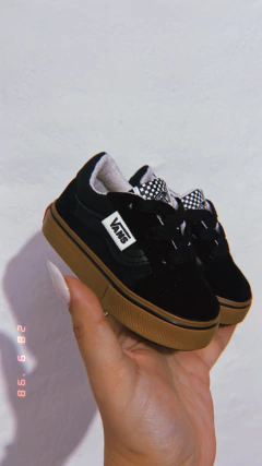 Zapatillas tipo Vans #TotalBlack - comprar online