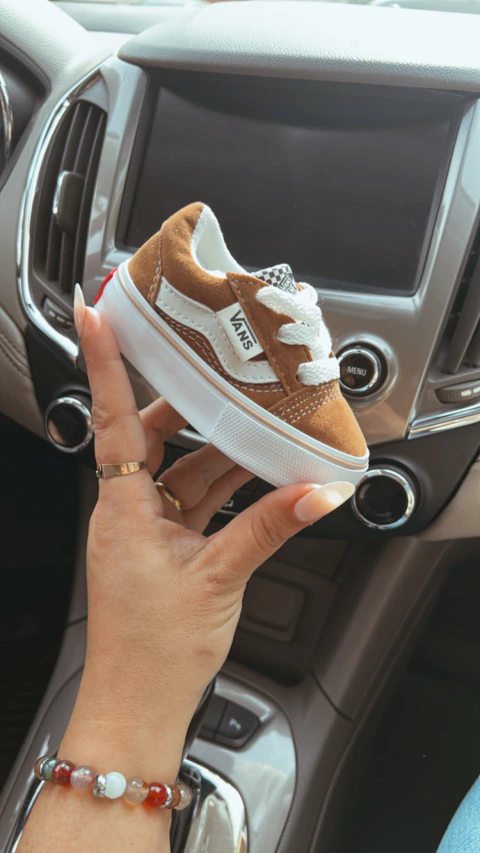 Zapatillas tipo Vans #Chocolate - comprar online