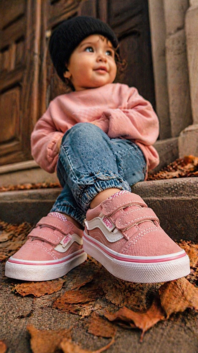 Zapatillas tipo Vans rosa — imagen 2