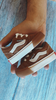 Zapatillas tipo Vans #Chocolate - comprar online
