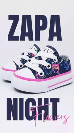 Zapatillas de lona #NightFlowers