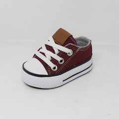 Zapatillas Lona #Bordo en internet