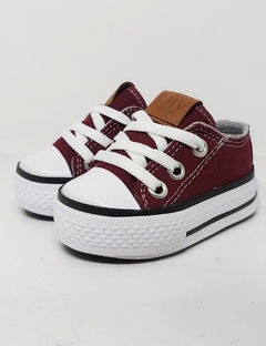 Zapatillas Lona #Bordo - comprar online