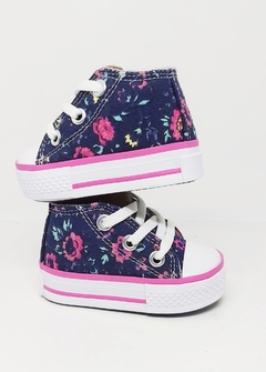 Botita Lona #NightFlowers - tienda online