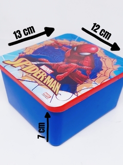 Caja Sandwich #HombreAraña en internet