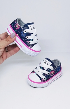 Zapatillas de lona #NightFlowers - comprar online