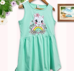 Vestido algodón nena #Gatita - LORE VE