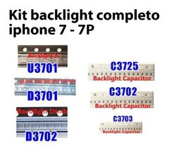 KIT REPARO BACKLIGHT COMPLETO IPHONE 7 - 7P 6
