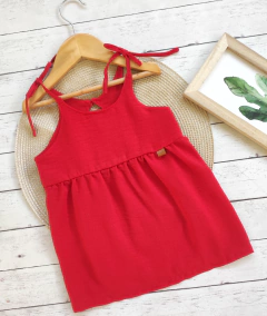 Vestido Lino Algodon