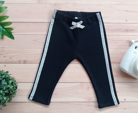 Leggings morley puntilla Negra