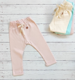 Leggings Algodon con lycra ROSA VINTAGE